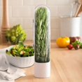 thumbnail image 3 of Conservador de Hierbas Frescas HERB SAVER 2 Pack Recipiente de Almacenamiento, 3 of 5