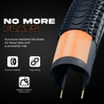 thumbnail image 5 of HEB Allscape Bike Tire Liner (2 Pack) - Polyurethane Bike Tube Protector Liner - Easy-to-Install, Heat & Weather Resistant Fat Tire Liner 20x4 / 24x4 / 26x4 Fat Bike Tube Liner, 5 of 7