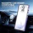 thumbnail image 5 of For Samsung Galaxy S26 Ultra 5G 6.9" Case Bicolor 360° Rotating Bracket Slim Fit Shockproof Magnetic Phone Case,Purple,For Galaxy S26 Ultra 5G, 5 of 8