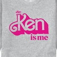 thumbnail image 3 of Barbie The Movie - Ken Is Me - Men's Crew Neck Fleece Pullover, 3 of 5