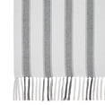 thumbnail image 4 of VHC Brands Christmas Decorations for Living Room Couch Sofa Bedding Grace Grain Sack Stripe Woven Throw 50x60, 4 of 5