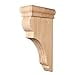 thumbnail image 3 of Fluted Wood Bar Bracket, 3 of 3