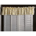 thumbnail image 2 of cotton polka dots window valance 58 wide yellow on white, 2 of 3
