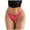 Hot Pink, variant on G-String Thongs for Women Sexy Underwear Stretch T Back Lace Panties (Red,L)