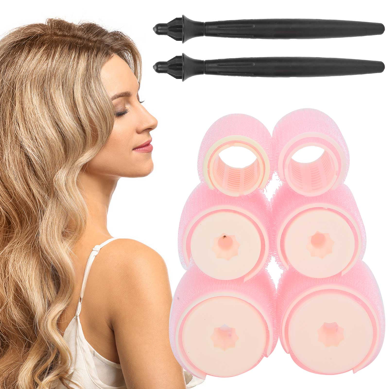 ESTINK Hair Styling Tool Fringe Bang Curler Hair Rollers, Hair Curling Tool Home for Professional Use Barber Shop Salon ESTINK Hair Styling Tool Fringe Bang Curler Hair Rollers, Hair Curling Tool Home for Professional Use Barber Shop Salon