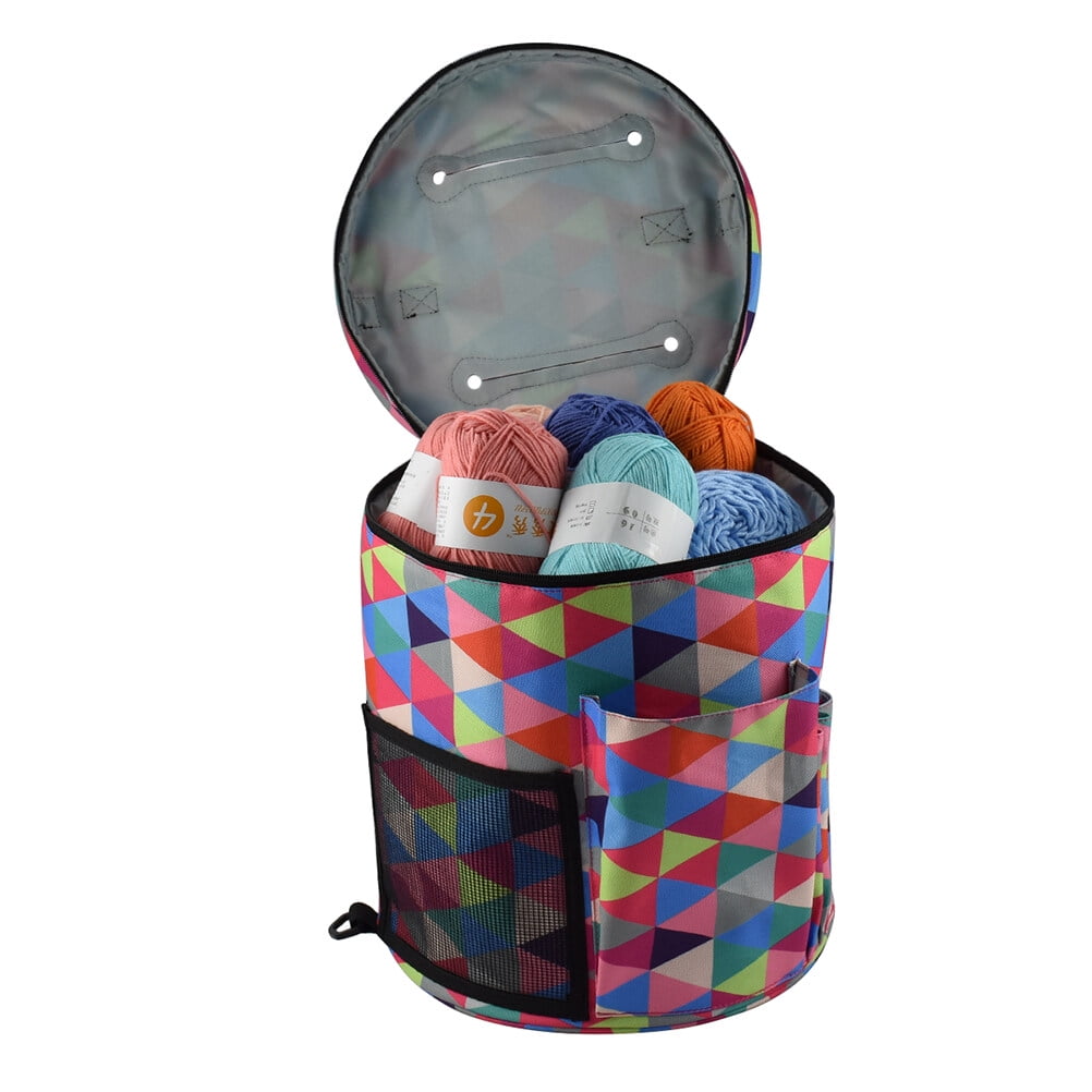 Supvox Multi Crochet Yarn Storage Bag Perfect for Knitting and Crocheting