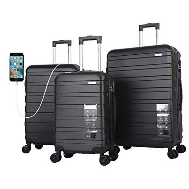 Mirage Luggage Mirage Via ABS Luggage Sets Hardside 360 Spinner