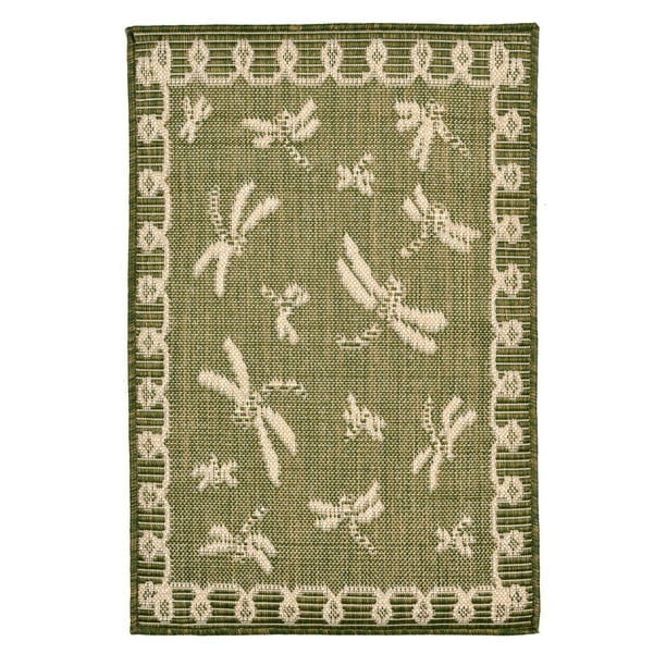 Liora Manne Terrace Dragonfly Indoor/Outdoor Area Rug - Walmart.com