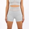 thumbnail image 6 of xfsWaSs High Waist Yoga Shorts for Women Workout Gym Shorts Stretchy Lifting Fitness Athletic Short Pants Women's Biker Shorts, 6 of 8