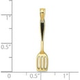 thumbnail image 5 of 14K Yellow Gold W/Black Enamel 3-D Spatula Charm - 21.7mm, 5 of 7