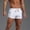 White, variant on Running Shorts Qiggri Men Casual Fashion Solid Shorts With Pocket Elastic Waist Short Pants Mens Gym Shorts