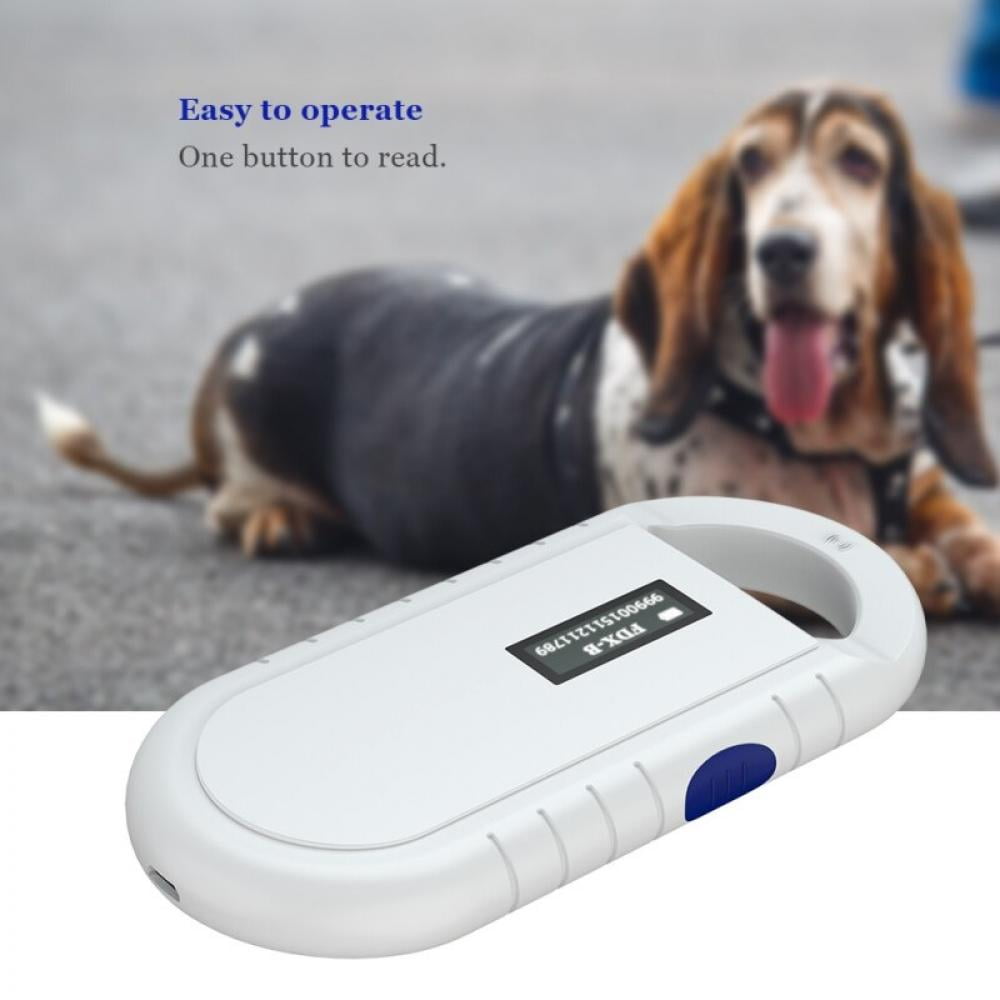 ISO FDX-B Animal Chip Dog Reader RFID Microchip Pet Scanner 134.2kHz 
