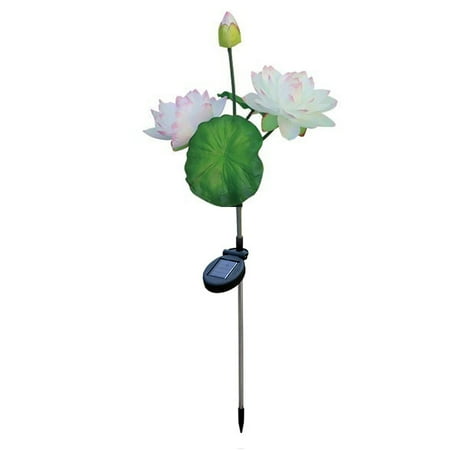 

Hibalala Solar Lotus Flower Lights Solar Lights Outdoor for Garden Patio Yard Decoration
