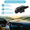 thumbnail image 3 of Interruptor de control del limpiaparabrisas Unique Bargains para Renault Clio 3 2005-2012 Reemplazo No. 8201590631/7701068115/7701068114, 3 of 7