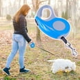 thumbnail image 3 of Correa retráctil para perros de 5 m, correa para pasear perros, perfecta para perros grandes, medianos y pequeños, sistema de rotura y bloqueo Xemadio 2034519-2, 3 of 9