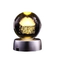 thumbnail image 4 of Bola de cristal Día lluvioso Nubes Sol Galaxia Manualidades para el hogar Adornos Cubo tallado interior con láser Regalo, 4 of 4