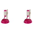 thumbnail image 3 of Dispensador de botellas de agua Billuyoard contenedor de alimentos fuente ligera Rosa roja 2Conjunto, 3 of 6