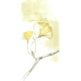 thumbnail image 3 of Goldberger, Jennifer 9x14 Black Modern Framed Museum Art Print Titled - Ginkgo Triptych I, 3 of 5