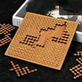 thumbnail image 2 of Yucurem 1 Pack Fractal Tray Puzzles, Mind Bending Wooden Jigsaw Puzzle with Frame, Creative Labyrinth Impossible Difficult for Adults, 2 of 9