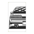 thumbnail image 3 of Bandera de coche JDM de poliéster con estampado de carreras, 90 x 150 cm, 3 x 5 pies, para decoración, 3 of 5