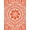 Orange, Pattern 2, variant on ODIKA 2'x3' Machine Washable Non-Slip Area Rug, Dreamy Kaleidoscope Vibrant Hypnotic Throw High Traffic Rug, Orange, 707938