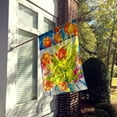thumbnail image 2 of Caroline's Treasures 6025CHF Fleurs Tulipes Drapeau Toile, Grand, Multicolore, 2 of 5