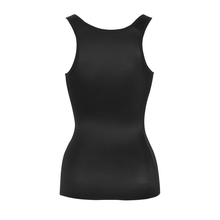 Woman Ocean Compression Tank Medium Black Shapewear Cami Camisole NIP NEW  NWT