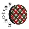 thumbnail image 5 of ZNDUO Abstract Christmas Plaid Pattern Spare Tire Cover, Universal Spare Tire Wheel Covers 15 inch, 5 of 8