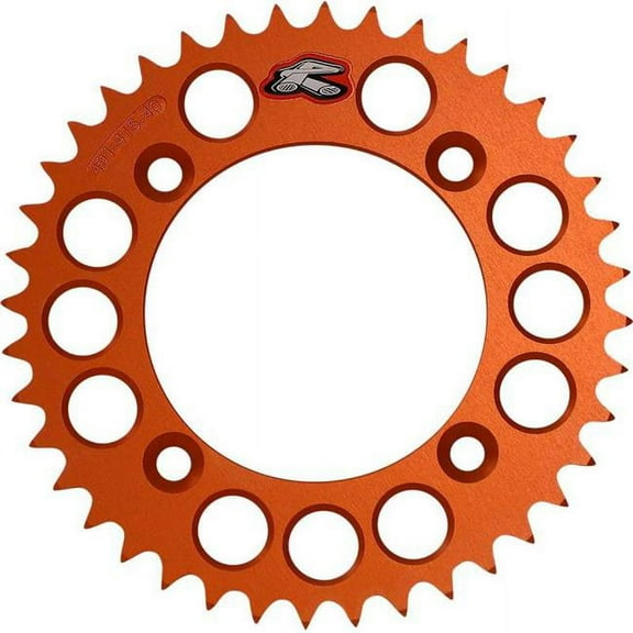 Renthal 36 Tooth Orange Ultralight Rear Sprocket (491--415-36P-OR)