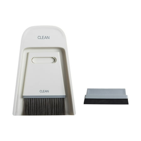 

Tfalo Mini Dustpan Combination Set Household Soft Hair Small Sweeping Desktop Cleaning Brush Wiper To Scrape Cleaning Supplies