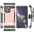 thumbnail image 3 of Tri-Shield Combination for iPhone 13 Pro Case, Nakedcellphone [Military Grade] Rugged Cover with Metal Kickstand [Includes Wrist Strap Lanyard + Belt Clip Holster], 3 of 10
