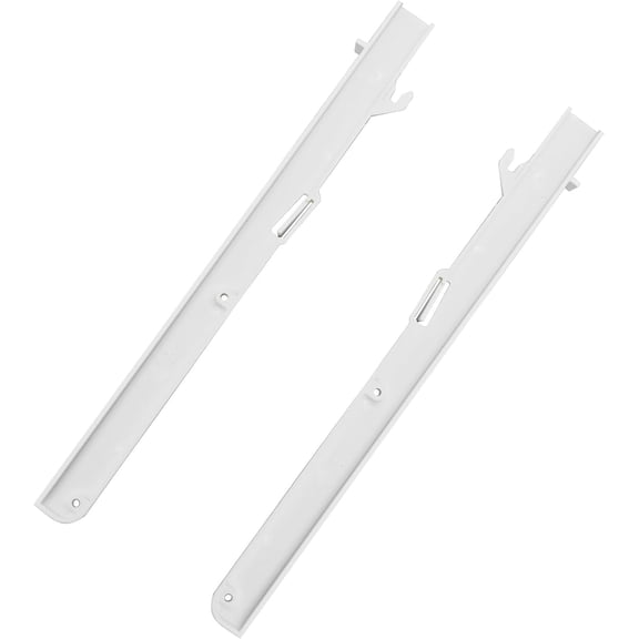 Aniceparthy 1 Pair 7014649 7014661 Ice Bucket Slides Left and Right Fit for Subzero 532 561 632 632-2 632-3 642 642-2 642-3 661-2 Refrigerator Ice Tray Rail- Left 7014649, Right 7014661