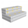 thumbnail image 1 of Abstract Foldable Mattress, Repeating Polka Dots, 78.7" x 47.2", Earth Yellow Pale Grey, by Ambesonne, 1 of 6