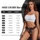 thumbnail image 4 of Balery Red Rose Skull Tangas de Algodón para Mujer con Estampado – Ropa Interior Sexy, Transpirable, G-string-4X-Large, 4 of 5
