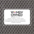 thumbnail image 6 of Great Bay Home Quick Dry Diamond Waffle 6 Piece Hand Towel Set, Dark Grey, 6 of 7