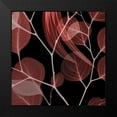 thumbnail image 2 of Koetsier, Albert 12x12 Black Modern Framed Museum Art Print Titled - Coral Infused Eucalyptus 1, 2 of 5