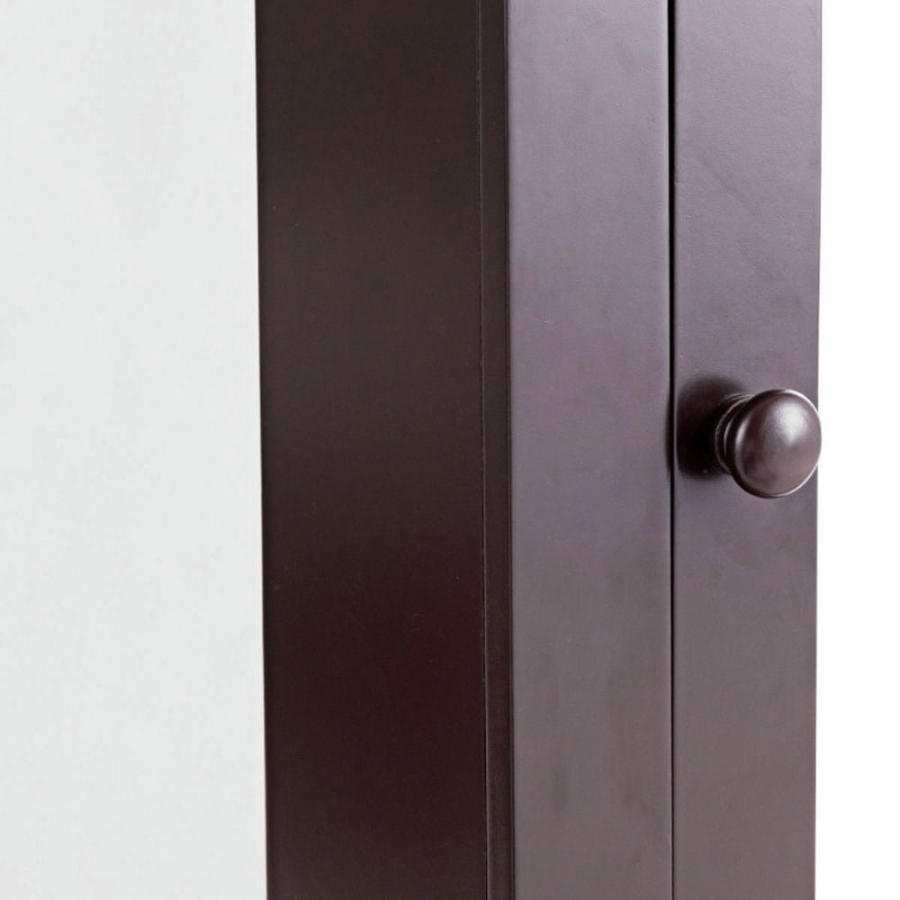 Finihen Bathroom Wall Cabinet, Wall Mounted Bathroom Mirror Cabinet, Bathroom Wall Mounted Storage Mirror Medicine Cabinet, for Bathroom, Brown Finihen Bathroom Wall Cabinet, Wall Mounted Bathroom Mirror Cabinet, Bathroom Wall Mounted Storage Mirror Medicine Cabinet, for Bathroom, Brown