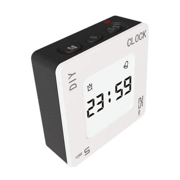 Timer, Creative Shaking Alarm Clock, 5, 25 and Any Minute Time Management Device, Kitchen Timer, Classroom or Meeting Timer, Sports Timer
