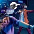 thumbnail image 5 of Cable De Enlace De 5 M Compatible Con Oculus Quest/Quest 2 Vr Transferencia De Datos De Alta Velocidad Y Cable De Carga Rápida Noticed EL015634-00, 5 of 5