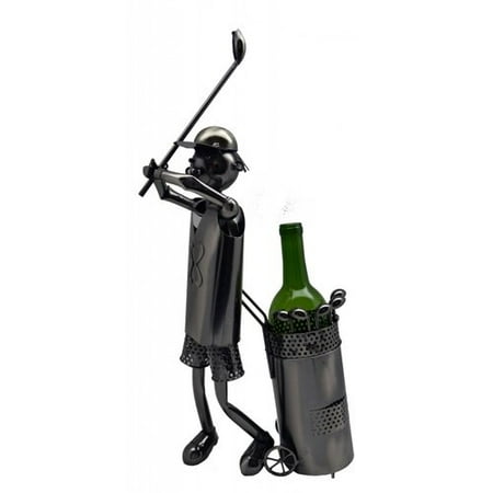 Golfer Wine Caddie - Wine Bodies Golfer 1 Bottle Tabletop Wine Rack