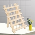 thumbnail image 4 of Soporte de hilo de madera plegable 30/80/120, herramientas de costura bordadas para coser, 80 ejes Feliz Sencillez, 4 of 5