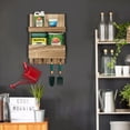 thumbnail image 3 of LotFancy Key Holder, Mail Organizer Wall Mount, Wooden Mail Sorter for Entryway, Hallway, 3 of 7