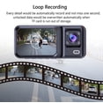 thumbnail image 4 of PEONAVET A Tachograph A Tachograph Three Lens Driving Recorder High-definition 1080P Real Three Recording Car Camera, 4 of 9
