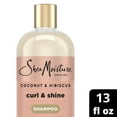 thumbnail image 3 of SheaMoisture Curl And Shine Coconut Shampoo Coconut & Hibiscus, 13 fl oz, 3 of 13