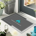 thumbnail image 4 of Tapete de baño Diatomite - Esterilla de piso súper absorbente y de secado rápido, alfombra antideslizante de baño, gris, 40x60cm / 50x80cm, 4 of 6