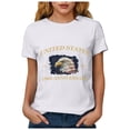 thumbnail image 7 of Duqingm Usa Tshirt Men Womens Pretty Flag Heart 1776 2026 July 4th 250th Birthday V-Neck T-Shirt White,L, 7 of 7