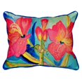 thumbnail image 3 of Betsy Drake ZP233 Pink Amaryllis Throw Pillow- 20 x 24 in., 3 of 3