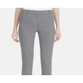 thumbnail image 3 of Calvin Klein Women's Square Print Ankle Pants Gray Size 10, 3 of 3