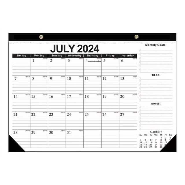 Calendario Mensual De Escritorio 2025-2026 Planificador Mens