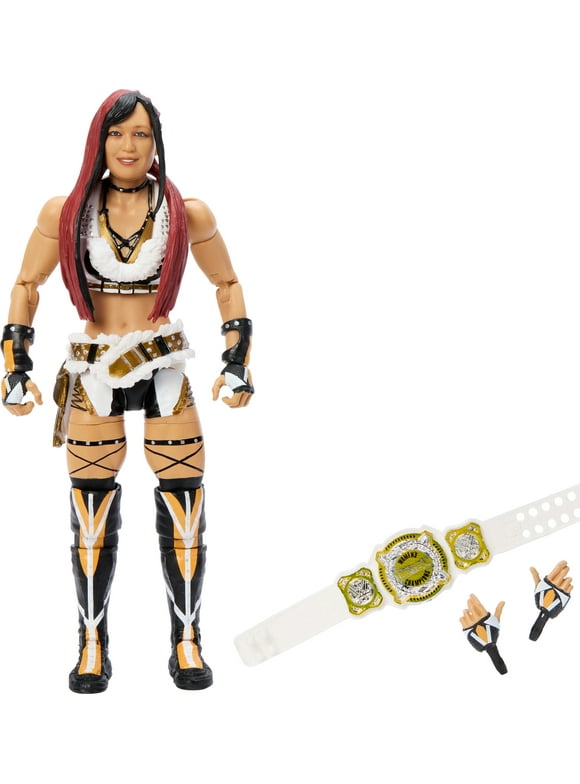 WWE Elite Iyo Sky Action Figure, 6-inch Collectible Superstar with Articulation & Accessories